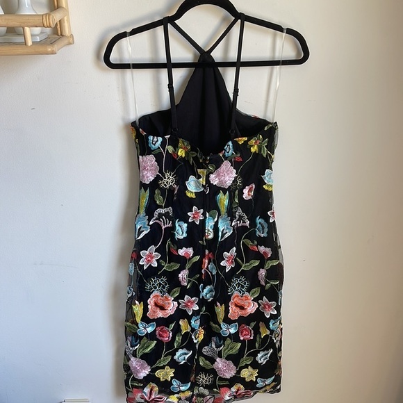 Venus Colorful Floral Embroidered Dress - Picture 3 of 6